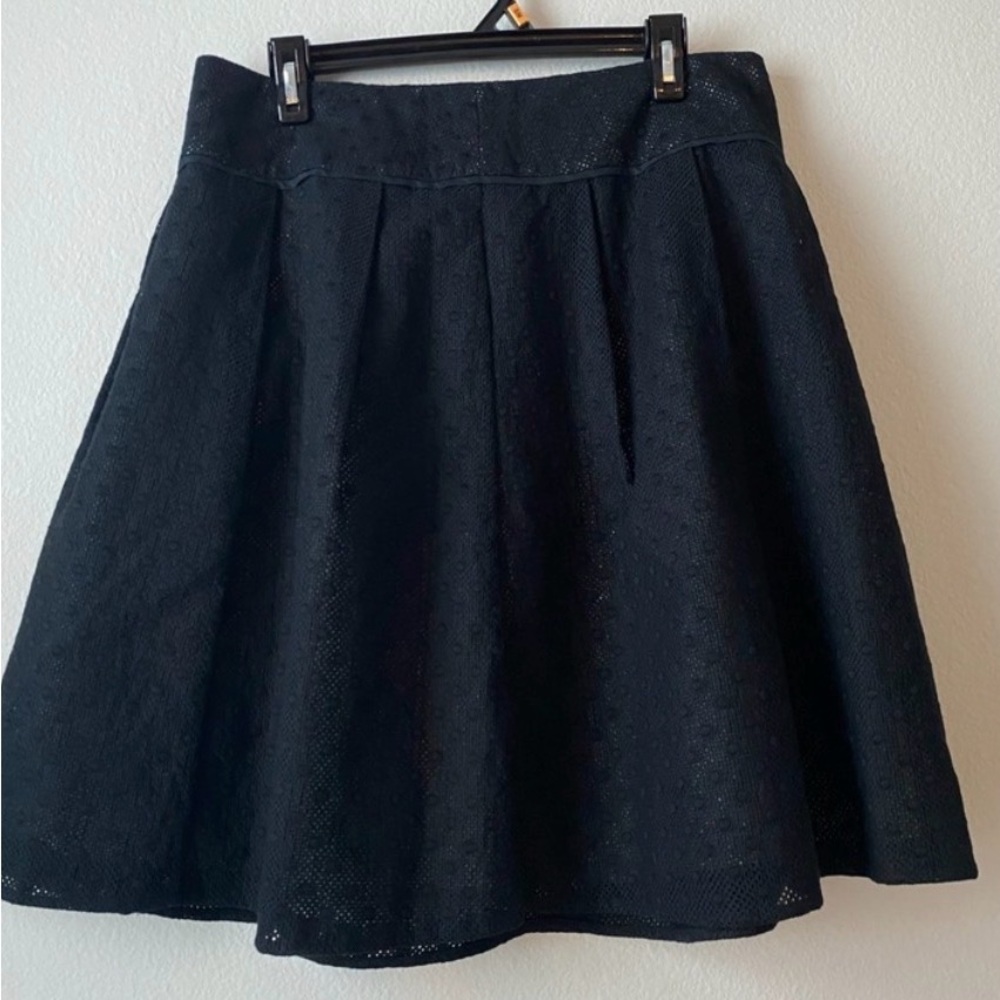 Talbots Petite Black Flared Women's Skirt